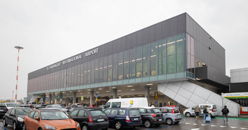 米蘭貝加莫機場（Milan Bergamo Airport）。（圖／翻攝自維基百科）