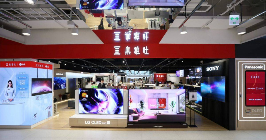 集雅社進駐DREAM PLAZA 3F，3大亮點打造科技美學沉浸式家電體驗。（圖／DREAM PLAZA集雅社提供）