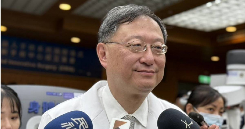 台大醫院院長余忠仁（圖／中時記者鄭郁蓁攝）