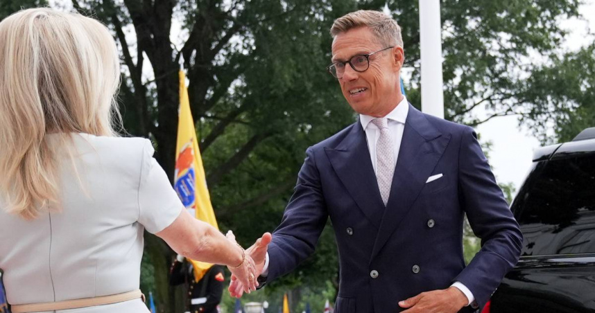 芬蘭總統史塔布（Alexander Stubb）。（圖／達志／美聯社）