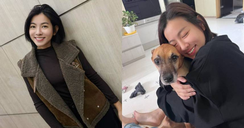 女星米可白（趙亦瑄）是眾所皆知愛動物的人。（圖／翻攝自米可白臉書）