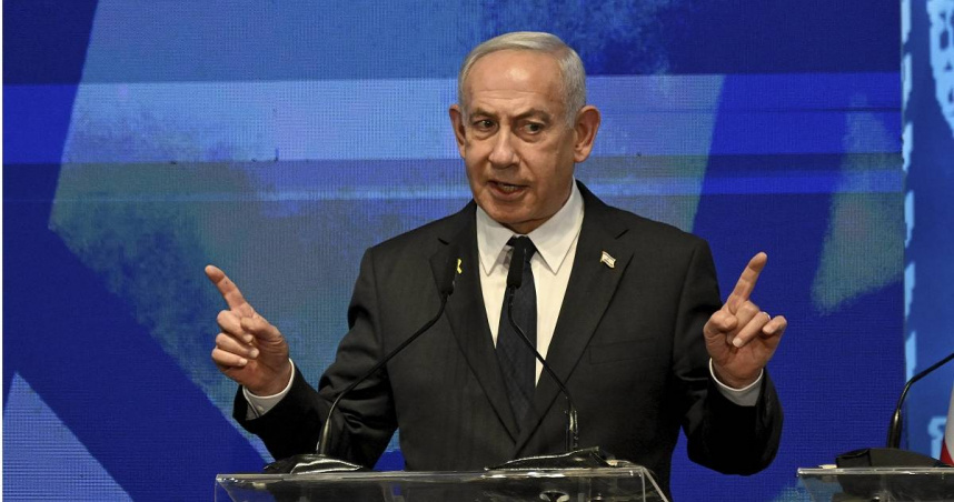以色列總理納坦雅胡（Benjamin Netanyahu）。（圖／達志／美聯社）