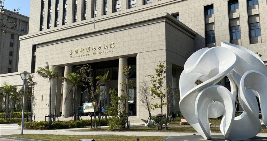 桃園男怒毆清潔隊員，跳車鬧場爆粗口判刑緩刑兩年。（圖／翻攝畫面）