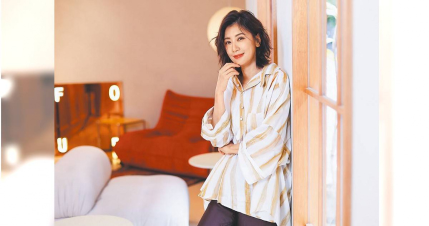 賈靜雯接受專訪，分享自己如何在生活中實踐孝順。（圖／陳俊吉攝）