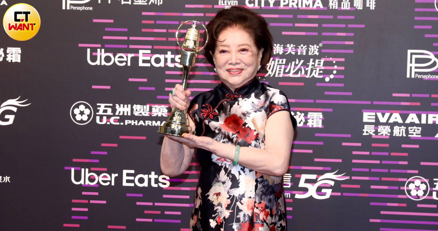 陳淑芳獲金鐘60特別貢獻獎。（圖／本刊攝影組）