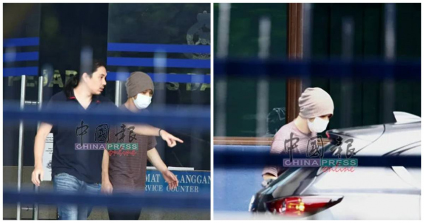 馬來西亞歌手黃明志此前捲入台灣網紅謝侑芯命案，已在今日下午3點38分獲得馬國警方口頭保釋外出。（圖／翻攝中國報）
