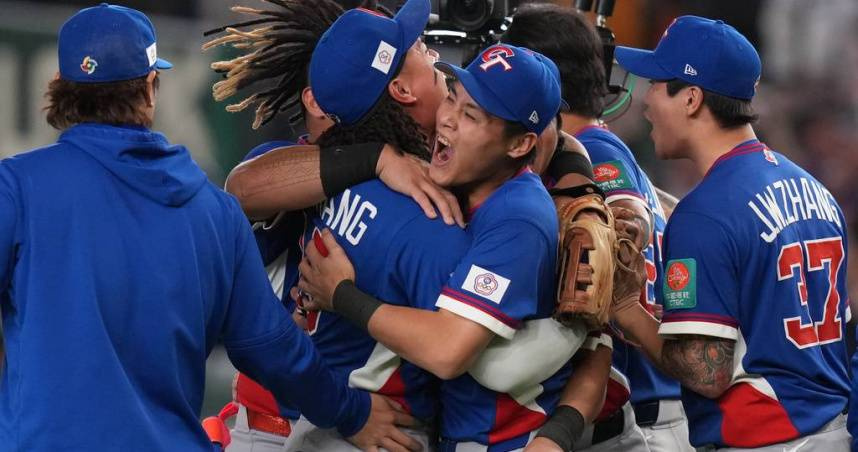 2026年世界棒球經典賽（WBC）C組賽事週日（8日）上演台韓大戰，雙方激戰至延長賽，最終中華隊以5比4勝出。（圖／達志／美聯社）