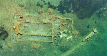 因疫情封城水面變清澈 土耳其4世紀教堂遺跡重見天日