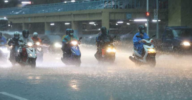 暴雨傍晚狂襲高雄市、屏東地區!氣象局發布高雄9區豪雨特報