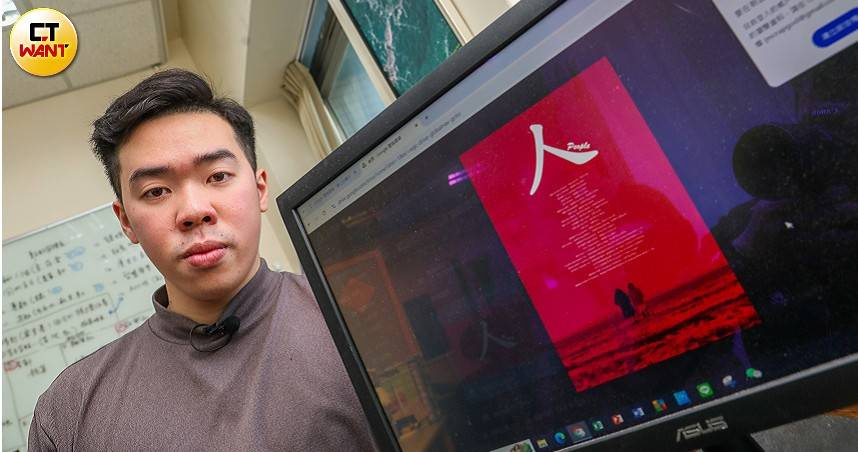 新銳導演郭嘉豪作品《人》以初出茅廬之姿在國際大放異彩，回台希望報名「金穗獎」爭光卻不得其門而入。（圖／劉耿豪攝）