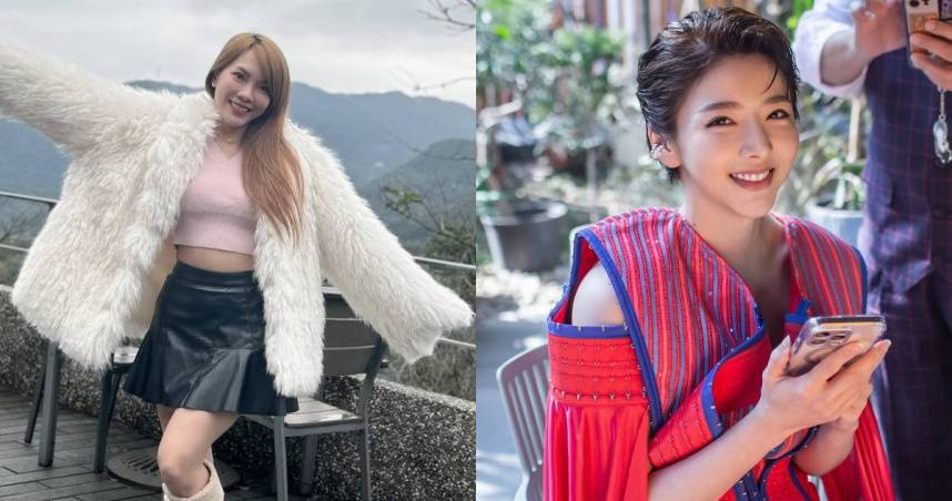 藝人小優（左）近日爆出造謠胡瓜與女星宋羽葤緋聞，慘遭吳宗憲解約。（圖／翻攝自小優、宋羽葤IG）