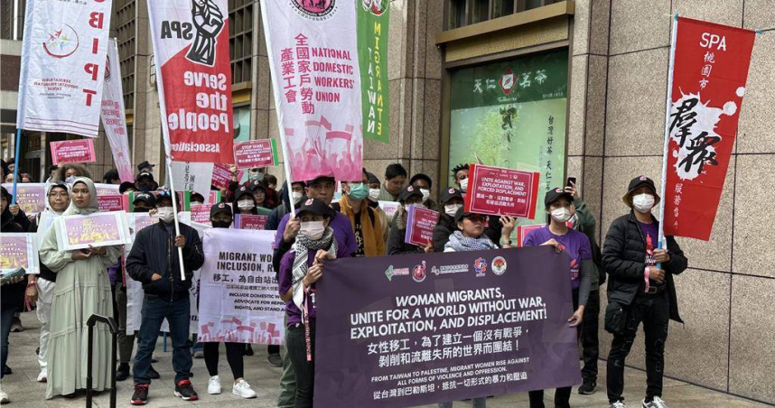 根據桃園市群眾服務協會統計，台灣約每6位移工婦女中，就有1位會經經歷過性暴力，其中家護移工是最容易遭受性暴力的一群人，單是這個領域就有90％的案件記錄在案。（圖／中國時報賀培晏攝）