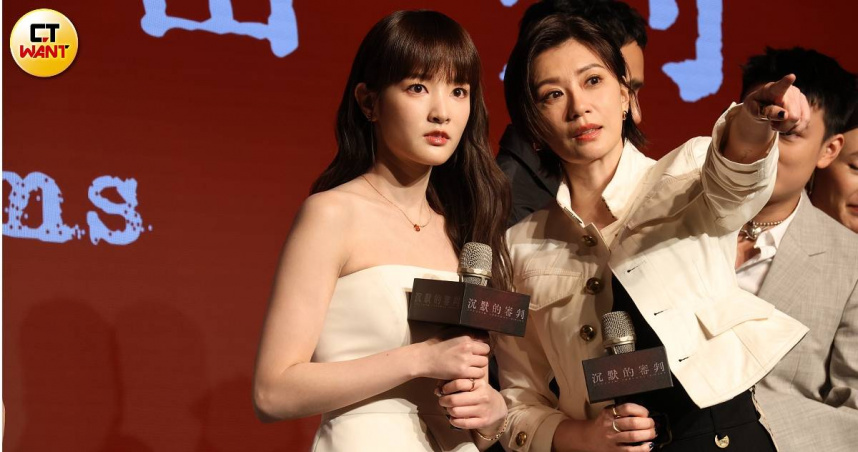 《沉默的審判》王淨飾演人格分裂的角色。（圖／焦正德攝）