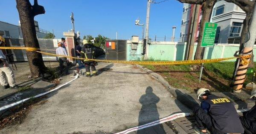 高雄左營驚傳瓦斯味瀰漫。（ 圖／翻攝畫面）