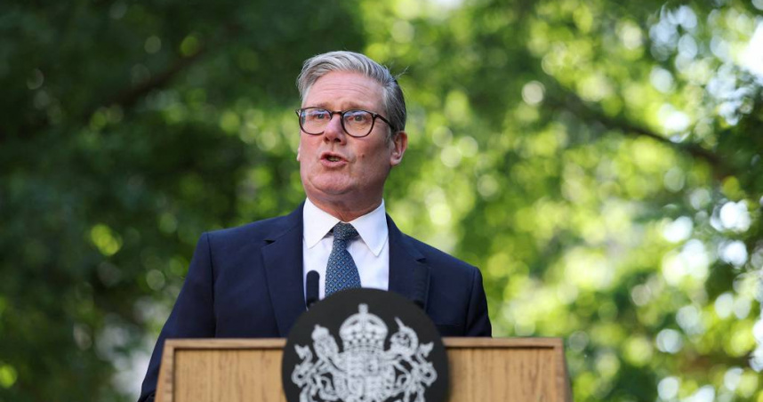 英國首相施凱爾（Keir Starmer）。（圖／達志／美聯社）