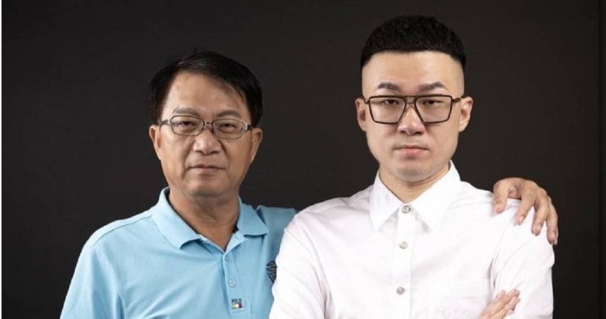 綠營政二代、前台南副縣長顏純左之子顏大鈞涉嫌吸金上億元,11日還試圖出境,在小港機場被攔下。(圖/翻攝畫面)