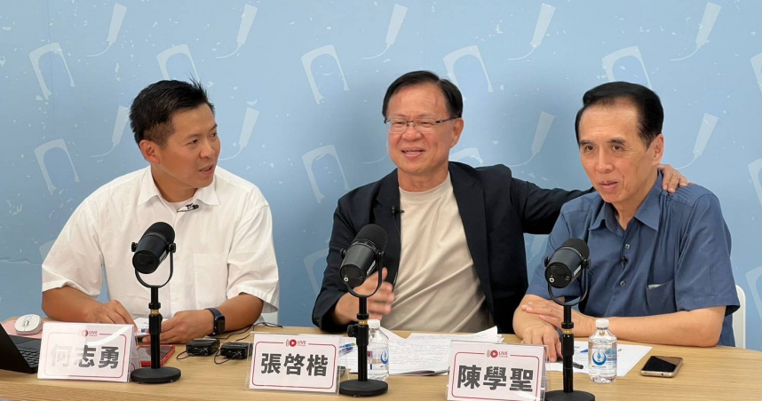 張啟楷接受網路媒體專訪，說明為何會呼籲全民力挺823重啟核電公投（圖／何志勇提供）