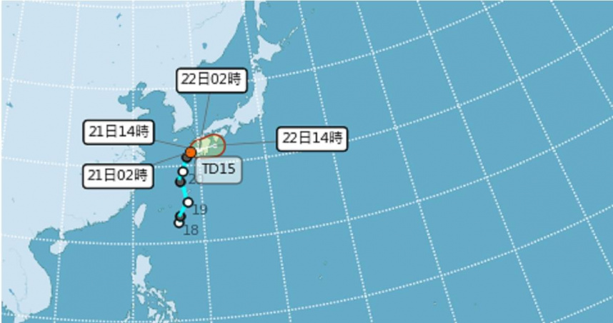 （圖／中央氣象署提供）