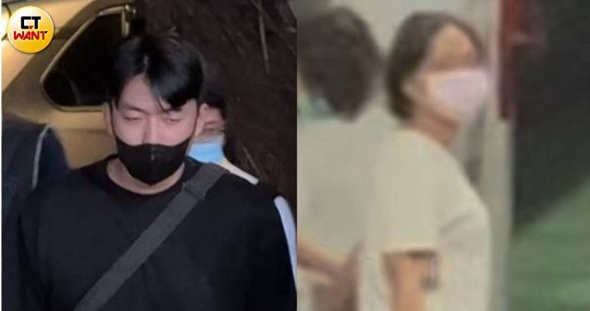 涉嫌恐嚇京華城案司法官的戴瑞甯及林惠珠，今天移審台北地院，法官裁定限制住居。（合成圖／林冠吟、高瑀彤攝）