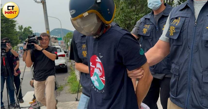 新北市土城謝嫌因不滿前妻聲請保護令，竟當街殺害前妻和小姨子。（圖／沈建邦攝）