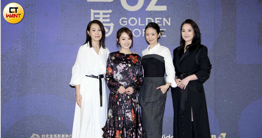 劉若英、方郁婷、林依晨、高伊玲現身金馬入圍午宴。（圖／侯世駿攝）