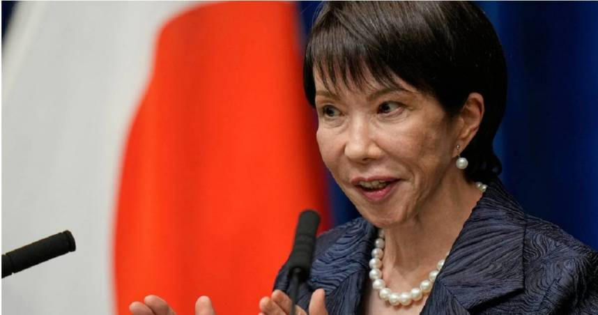 日本首相高市早苗。（圖／達志／美聯社）