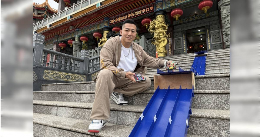 草爺砸重金圓夢廟宇變賽場　四驅車競技成開春最狂文化盛事