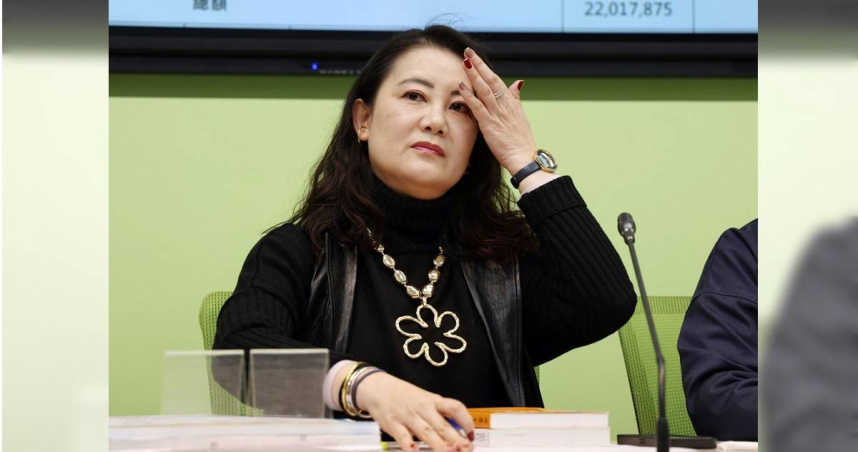吳思瑤談中選會人事案。（圖／報系資料庫）