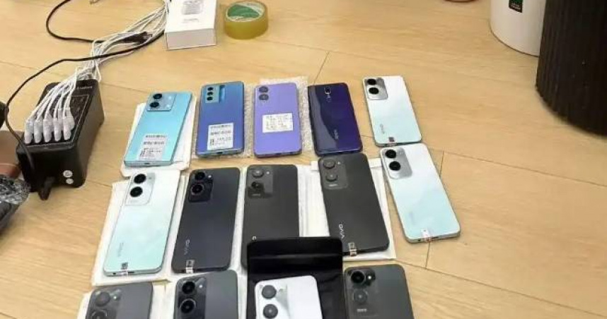 嫌犯透過入職企業後竊取SIM卡，多家公司手機因此無法使用。（圖／翻攝自環球網，下同）