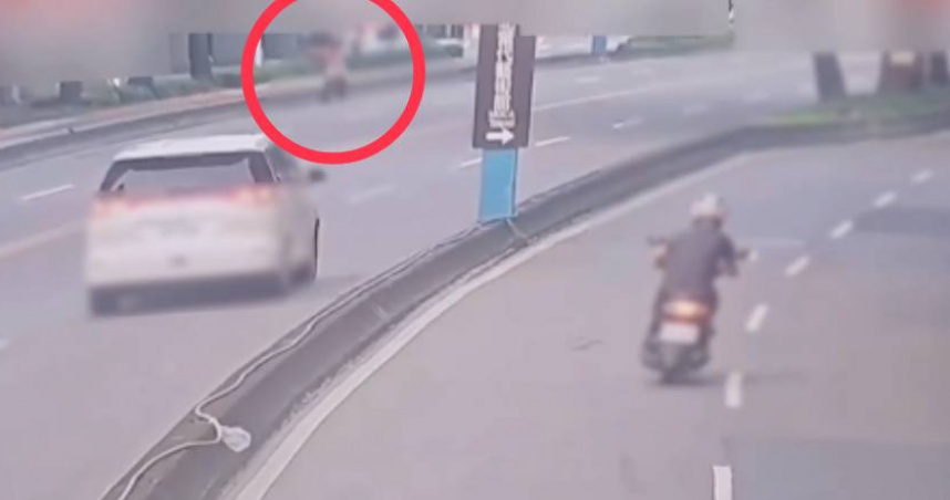 北市中山區死亡車禍！　行人違規跨越馬路遭撞飛不治