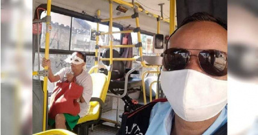 巴西疫情不受控 強制戴口罩卻有奇觀