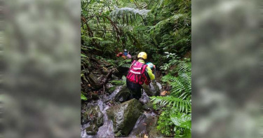 社團溯溪活動遇雷雨受困溪谷 失聯3人已尋獲