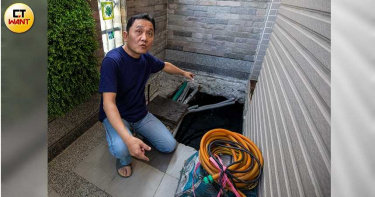 千萬噁爛屋2/才入住就滲水!10年找嘸原因 屋內徒留2米巨洞