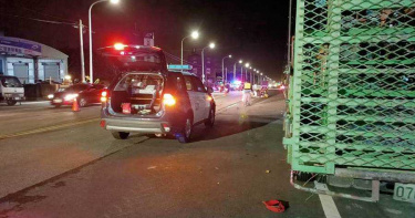 女警下班出車禍彈飛快車道 後車閃避不及輾過當場死亡