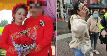 砸百萬娶越南妻!一個月就落跑嗆:你睡過了 尪當街堵人潑她「黃金」