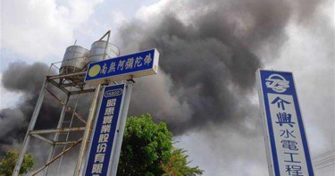 口罩國家隊傳火警!工廠狂傳爆炸聲 廠房一大半都沒了