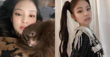 BLACKPINK Jennie慵懶貓眼妝學起來!咖啡色眼影+黑色眼線+裸粉唇這樣畫就對了!