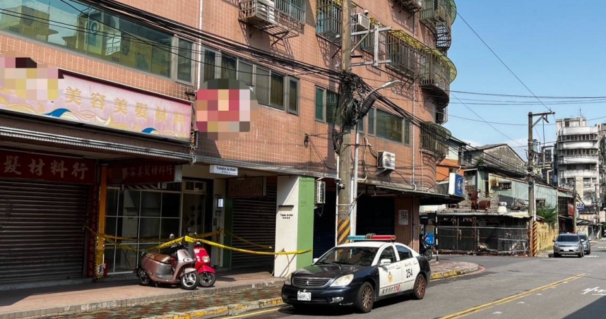 新北市板橋區某畫室發生槍擊命案，造成1死1命危。（圖／翻攝畫面）