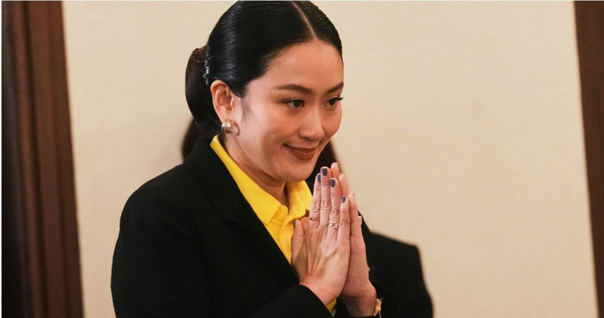 泰國38歲總理貝東丹。（圖／達志／美聯社）