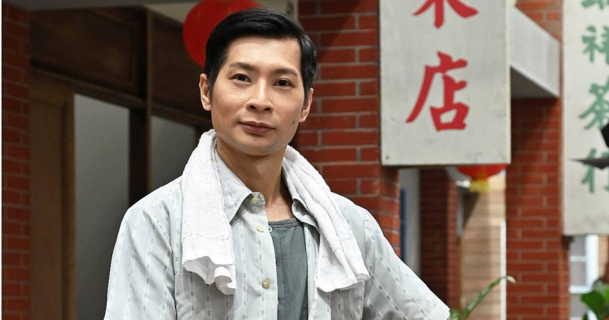 黃逸祥在《寶島西米樂》飾演甘草角色，米店老闆「米頭」（圖／台視）