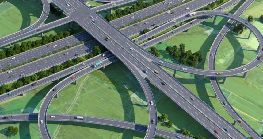 高公局預計於國道3號57公里處增設八德交流道，因部分徵收範圍為農地，農民憂心土地遭切割影響剩餘土地使用，高公局表示地主可主動申請協議價購，並允諾將提供替代道路方案。（高公局提供）