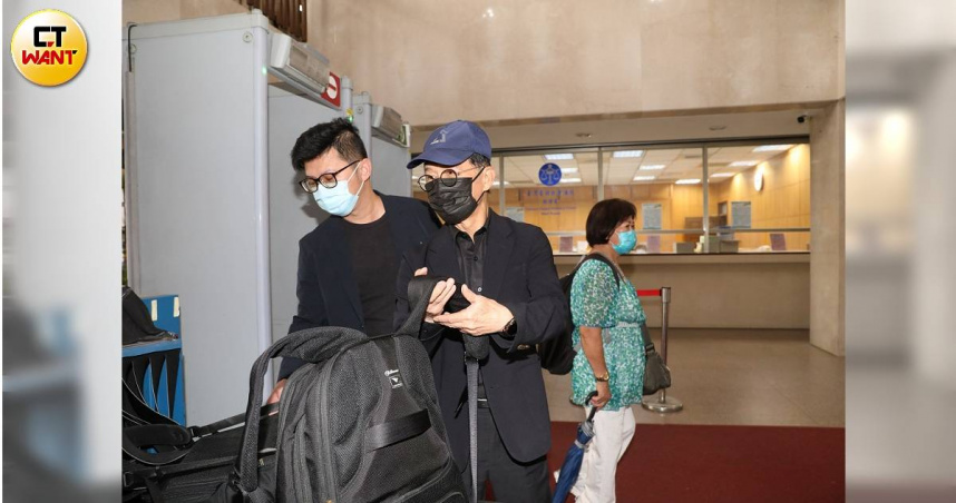 彭振聲今出庭作證京華城案。（圖／劉耿豪攝）