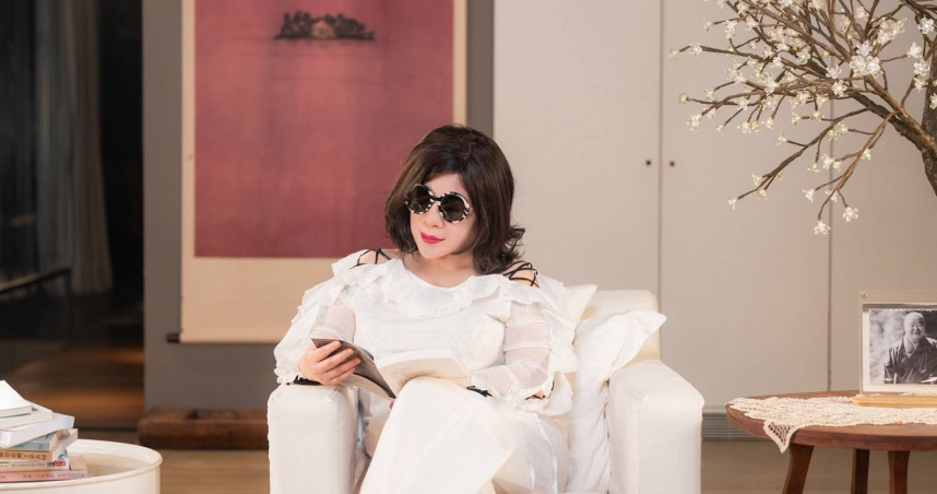 陳文茜罹患黑色素癌，治療引發口腔乾燥症副作用。（圖／TVBS提供）