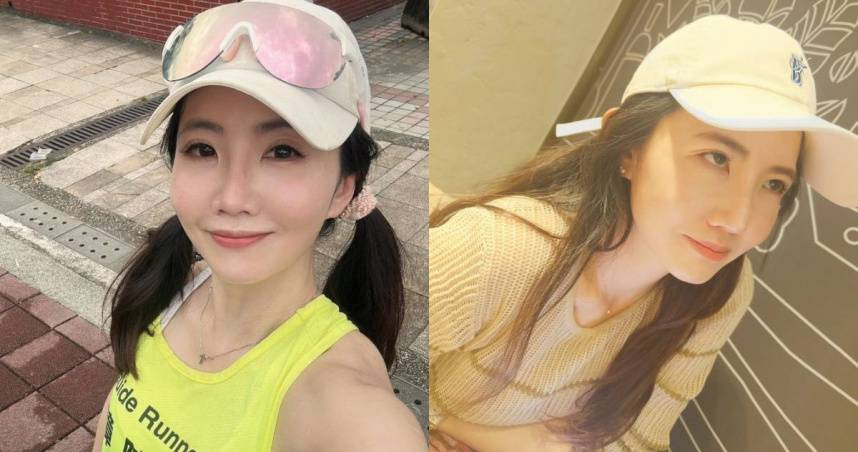 女星謝忻近來到美國跑馬拉松。(圖/翻攝自謝忻臉書)