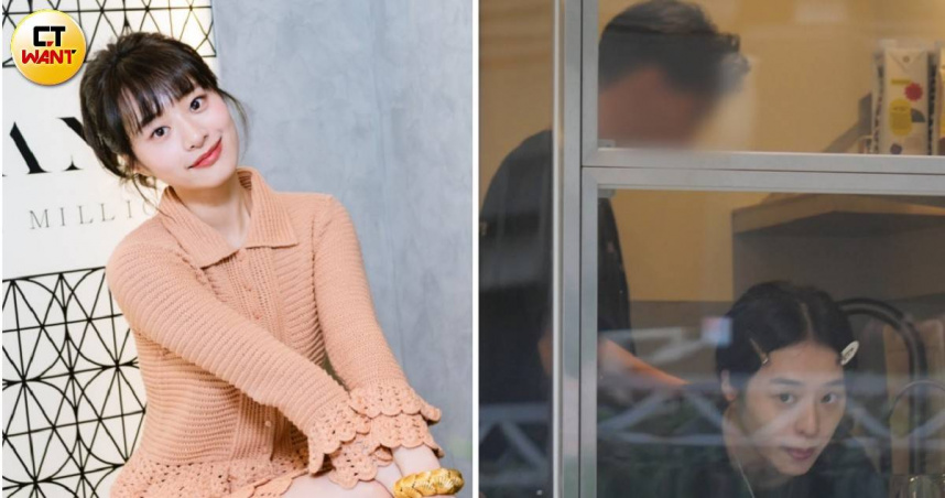 上月11日本刊在東區咖啡廳發現氣質清新的女店員，原來是柯震東師妹許莉廷。（圖／楊澍攝／本刊攝影組）