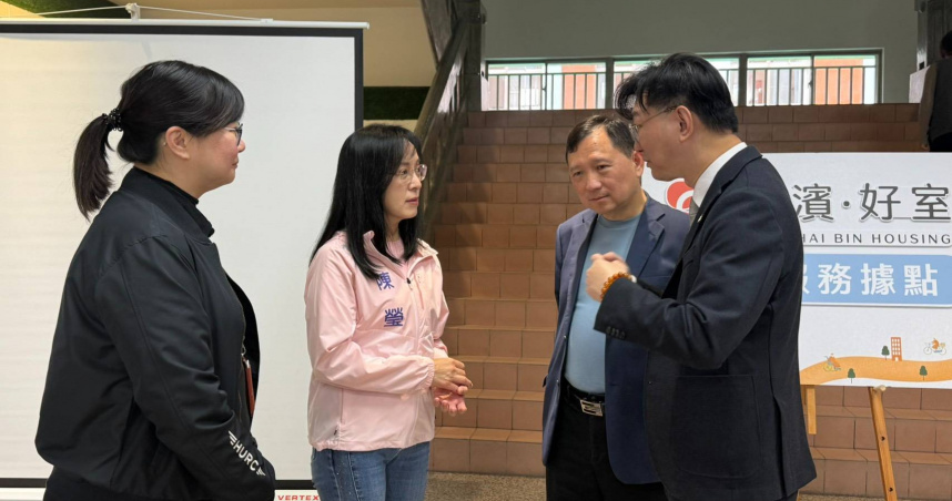陳瑩表示，希望社會住宅可以協助北漂的台東青年返鄉外，也希望規劃人才保留戶為台東留住需要的專業人才，讓幸福指數第一的台東「持續再加分」。（圖／陳瑩辦公室提供）