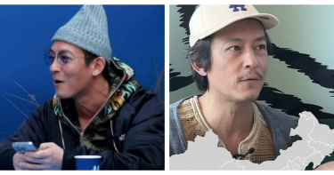 陳冠希（右）近期現身餐廳，留鬍造型以及髮色略帶灰白，外貌變化成為討論焦點。（圖／翻攝自IG，＠CLOG）