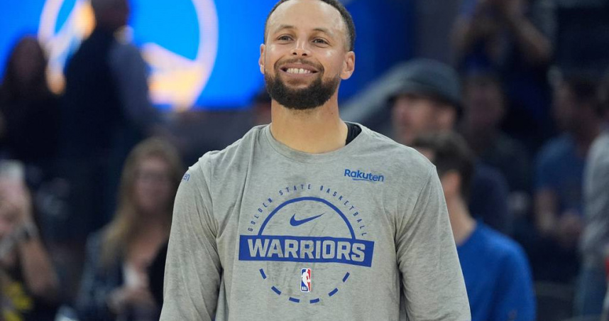 金州勇士球星Stephen Curry與中國品牌李寧簽下10年代言合約。（圖／達志／美聯社）