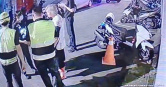 中和張姓男子26日晚間持刀追砍張姓兒媳，導致張女喪命，他則已被逮捕並羈押。（圖／翻攝畫面）