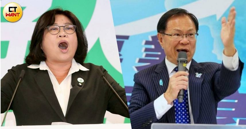 民眾黨嘉義市長參選人張啓楷邀請王美惠進行市政辯論。（製圖／方萬民、周志龍攝）